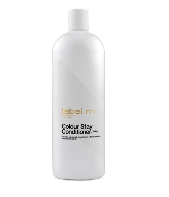 Dầu xả dưỡng màu tóc nhuộm làm bóng tóc và chống tia cựa tím Label.m Colour Stay 1000ml